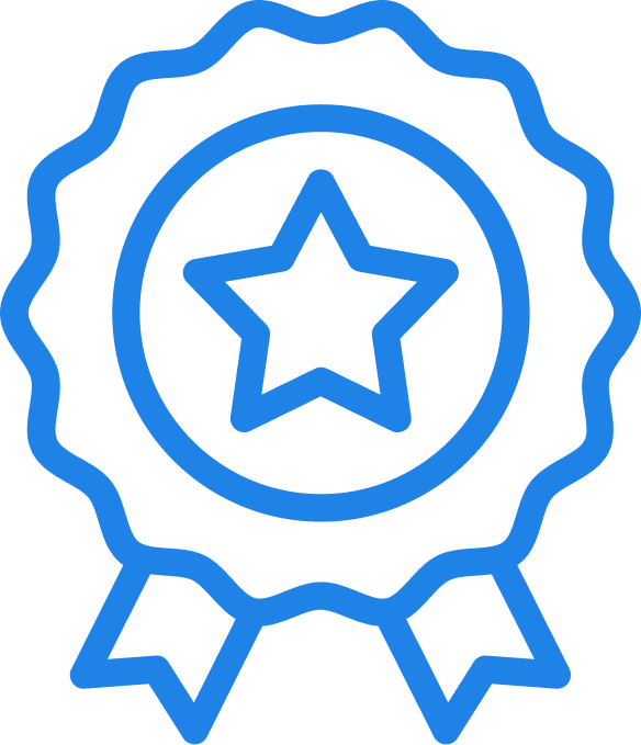 Icon representing a 365-day warranty on refurbished phones, offering trust and peace of mind with a 14-day money-back guarantee